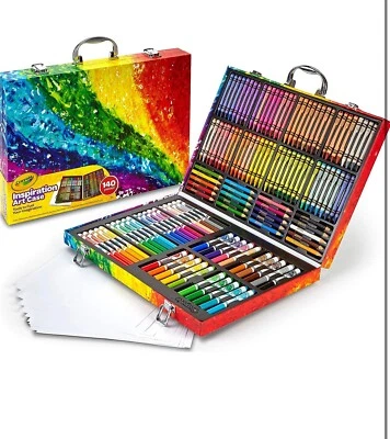 Набор раскрасок Crayola Inspiration Art Case - радужный (140 карат), художественный набор для детей... - Изображение 1 из 3