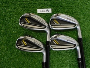 TaylorMade RBladez RocketBladez Irons 6-9 (No P Wedge) 65g M Senior Graphite - Picture 1 of 8