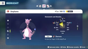 Kampfbereites Shiny #181 Ampharos PVP ZA 6IV | Pokemon Legenden: Z-A - Bild 1 von 6