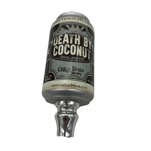 Death By Coconut Can Oskar Blues Brewery Beer Tap Handle New Man Cave Gift Idea - Picture 1 of 8