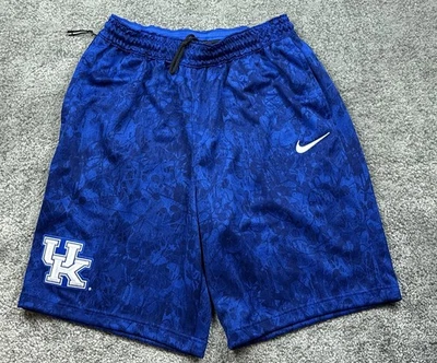 Kentucky Wildcats Shorts Mens XL Blue College Basketball Nike Dri Fit Training - Image 1 of 4