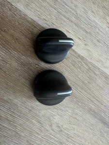 2000-2005 Chevy Impala Monte Carlo AC Heater Knob Black Pair Set of 2 OEM - Picture 1 of 3
