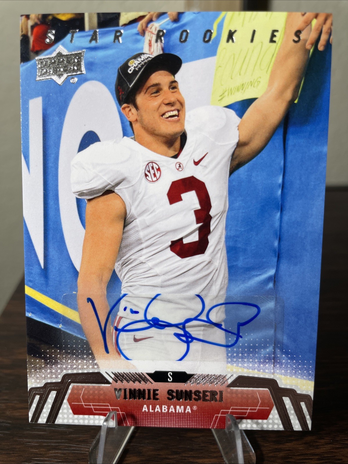 Vinnie Sunseri Upper Deck #136 Autograph