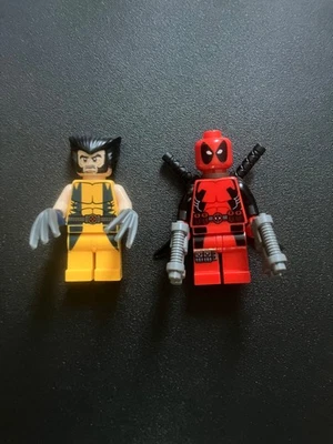 LEGO Marvel Deadpool/Wolverine Minifigura Desde 6866 Oficial Excelente Estado Foto 1 de 4