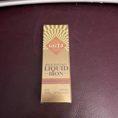 Suplemento de hierro líquido - 2 fl oz a base de plantas - hierro, vitaminas C, B6, B12, etc. Foto 1 de 4