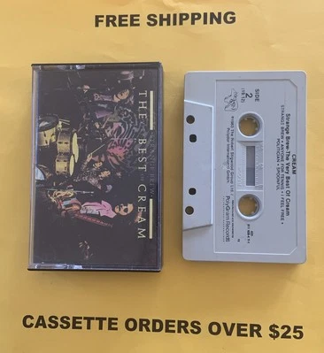 Cream Strange Brew The Best Of Cream Cassette Tape Tested - Image 1 of 4