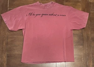 2025 - 26 Lady Gaga Mayhem Ball Tour T-Shirt Herren L rot authentisch neu ohne Etikett - Bild 1 von 4