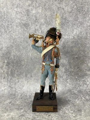 RIFFET MARCEL. ARTILLERIE À CHEVAL DE LA GARDE TROMPETTE 1° EMPIRE. 1813-1814 - Photo 1/4