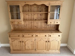 Solid Pine Kitchen Cabinet/Dresser - Picture 1 of 5
