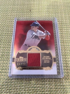 2013 Topps Tribute to the Stars RED Relic  #TTSR-JE 4/10 SSP RARE ONLY 1 ON EBAY - Image 1 of 2