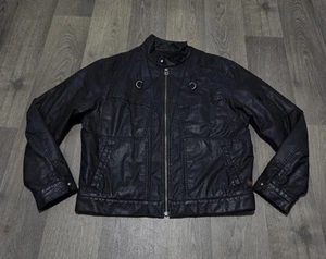 Hugo Boss 'Chaqueta de cuero para motocicleta' - Hombre mediana - Negra - Imagen 1 de 6