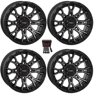 System 3 ST-6 14" Wheels Dark Tint Polaris RZR 1000 XP (4) - Image 1 of 3