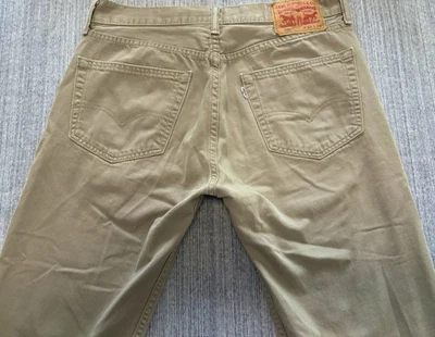 Pantalones de mezclilla Levi’s 505 calce recto tostado 32x34 para hombre Foto 1 de 4