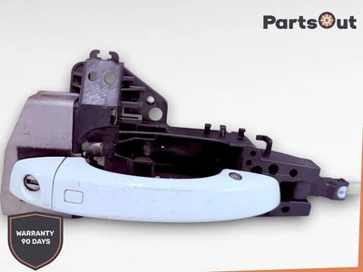 08-18 Audi S4 Q5 A4 A5 Manija de puerta exterior delantera izquierda lado del conductor blanca OEM Foto 1 de 4