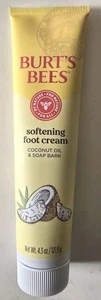 Burt’s Bees Softening Foot Cream w/ Coconut Oil 4.3oz – Nourish Dry Feet NEW - Picture 1 of 4