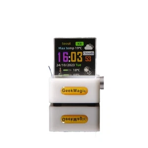 with GIF Animations Album GeekMagic GIFTV Smart Weather Station - Picture 1 of 10