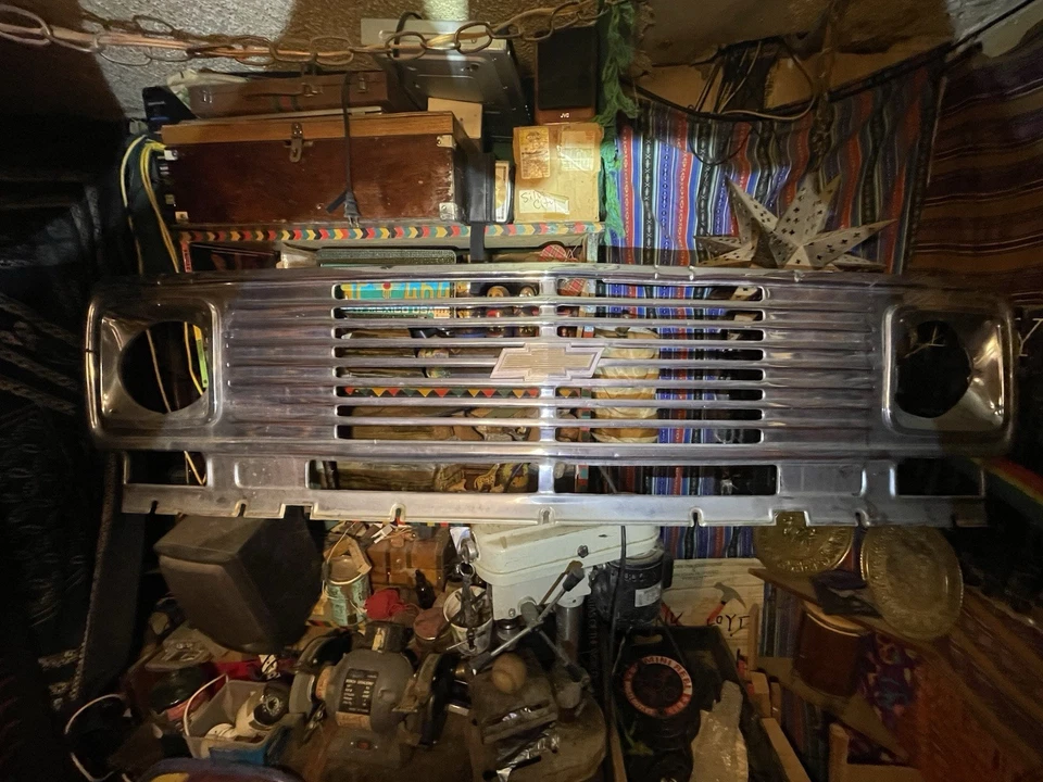 1971 1977 Chevrolet Chevy Van G10 G20 Chrome Grill Chev 71 72 73 74 75 76 77 - Image 1 of 4