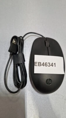 HP Tpa-l001m 125 Verkabelt Optische Maus Schwarz Gebraucht Aktiv - Bild 1 von 4