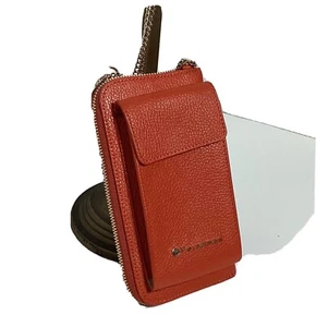 PERSAMAN WALLET ON A 24” CHAIN CELL PHONE HOLDER CREDIT CARD SLOTS - Picture 1 of 6