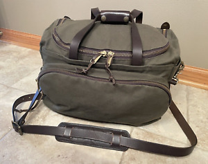 Filson Style 266 Sportsman Rugged Twill Bag OTTER GREEN CANVAS/LEATHER Carry On