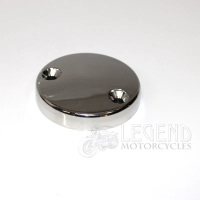 Suzuki Chrome Cylinder Head Cam End Cap GS GS550 GS750 GS850 GS1000 C8-06 - Image 1 of 2