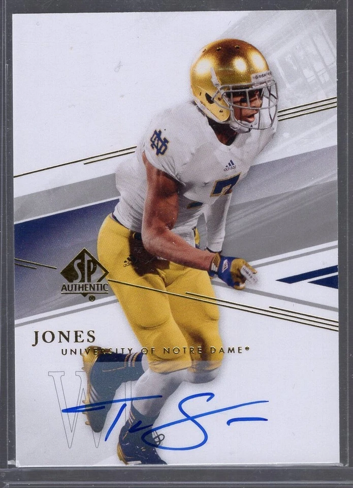 2014 SP Authentic Autographs #76 TJ Jones - Image 1 of 1