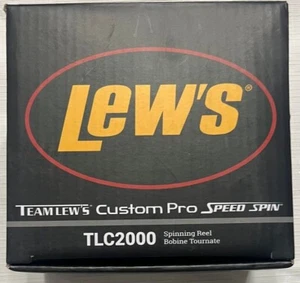 Lew's® TLC2000 Custom Pro 8.8 oz. 6.2:1 Size 2000 Right/Left Hand Spinning Reel - Picture 1 of 4