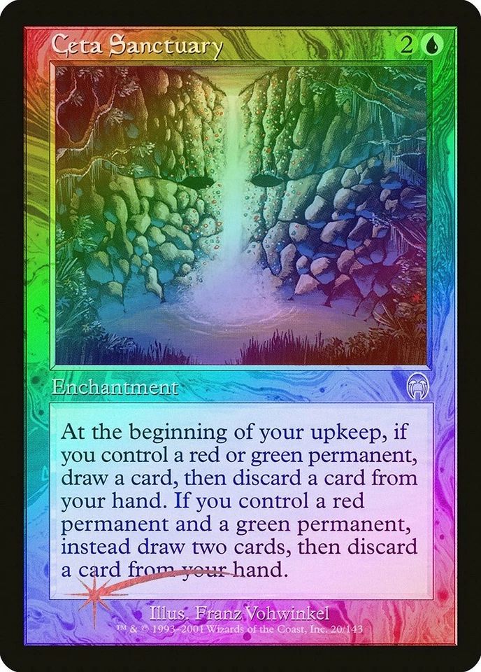 Ceta Sanctuary FOIL Apocalypse PLD Blue Uncommon MAGIC MTG CARD ABUGames - Image 1 of 1