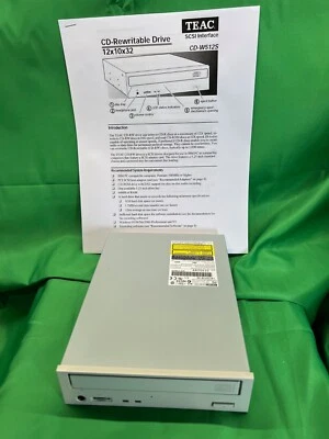 Teac CD-W512S 12x10x32  CD-RW Drive -Beige Bezel - NEW - 90 Day WARRANTY - Image 1 of 4