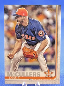2019 TOPPS SERIES 2 #397 LANCE McCULLERS SP SHORT PRINT VARIATION HOUSTON ASTROS - Picture 1 of 2