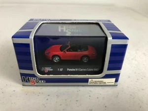 1:87 HO Scale Porsche 911 Carrera Cabriolet - 996 - (Red) - with display NIB - Picture 1 of 1