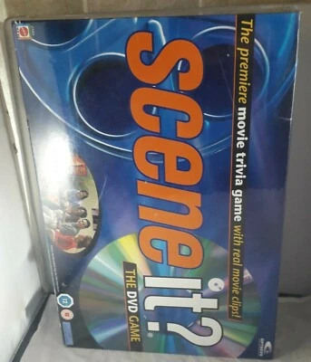 Scene It DVD Movie Trivia Family Board Game  New Sealed Mattel - Image 1 of 4