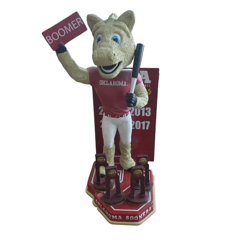 Boomer Oklahoma Sooners NCAA Softball National Champions Bobblehead Ltd Edition Cover
