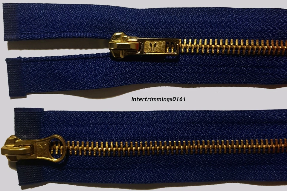 ZIP ROYAL BLUE, 25.5"/65CM, BRASS TEETH, TWO WAY OPEN END, NUMB 5 - Image 1 of 1