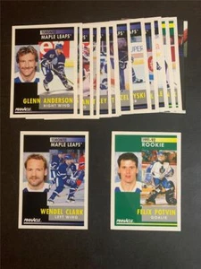 1991-92 Pinnacle Toronto Maple Leafs Team Set 19 Cards - Picture 1 of 1