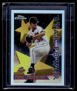 1996 Topps Chrome Refractor #88 Mike Mussina Orioles *Iconic Set!* HOF