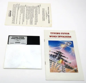TYPING TUDOR / WORD INVADERS (Atari 400/800/XL/XE, 1984) (Disk & Manual) NTSC - Picture 1 of 10