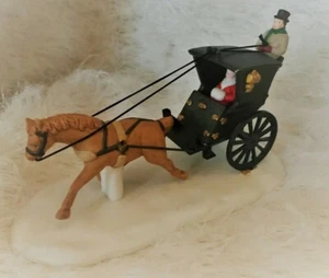 Dept 56 King's Road Cab Carriage (Buggy with one Horse) - Bild 1 von 4