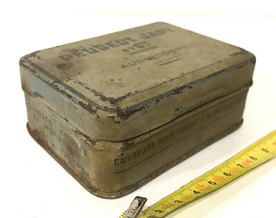 automobilia boîte Peugeot Japy Audincourt Doubs - Photo 1/2