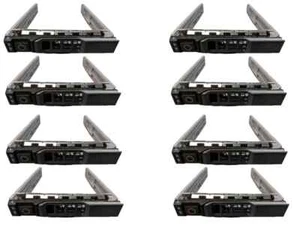 Lot 10 8FKXC G176J DELL 2.5" Hard Drive Caddy Tray R630 R720 R730 R730xd T630 - Picture 1 of 6