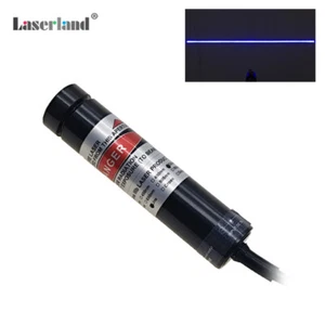 Módulo de diodo láser azul 450nm 80mW generador de línea para iluminación de alineación 16 mm - Imagen 1 de 7
