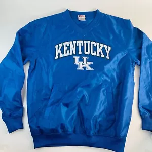 Maglione girocollo Kentucky Wildcats di Red Oak Sportswear S blu nylon e polies - Foto 1 di 6