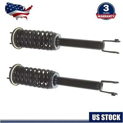 Pair Front Shock Assys w/o Electronic For Jaguar XJ XJR RWD 2010-2019 Foto 1 de 4