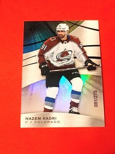 2019-29 SP Game Used #81 Nazem Kadri #/275 Colorado Avalanche 