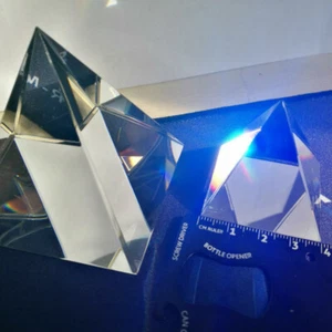 1PC 150mm Optical Glass Four Sides Prism For Optical Experiment Instruments - Picture 1 of 3
