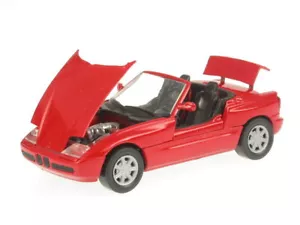 BMW Z1 red diecast model car Schabak 1/43 Präzisionsmodell made in Germany - Picture 1 of 5