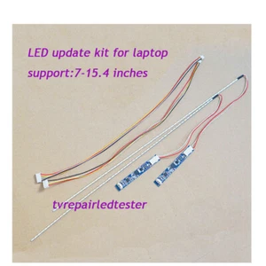 330 mm LED Hintergrundbeleuchtung Streifen Kit, Update 7""-15,4"" CCFL LCD Laptop Monitor auf LED - Bild 1 von 3