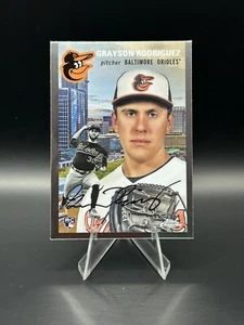 2023 Topps Chrome Platinum Grayson Rodriguez #54CV-41 City Variation RC Orioles - Picture 1 of 2