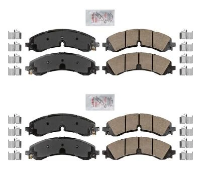 Almohadillas cerámicas delanteras y traseras con herrajes para Chevrolet Silverado 2500HD 2020-2025 Foto 1 de 4