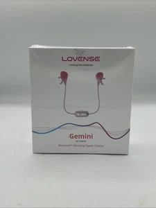 Lovense Gemini Nipple Clamps, Wireless and Re-chargable, Long Range WiFi Control - Picture 1 of 3